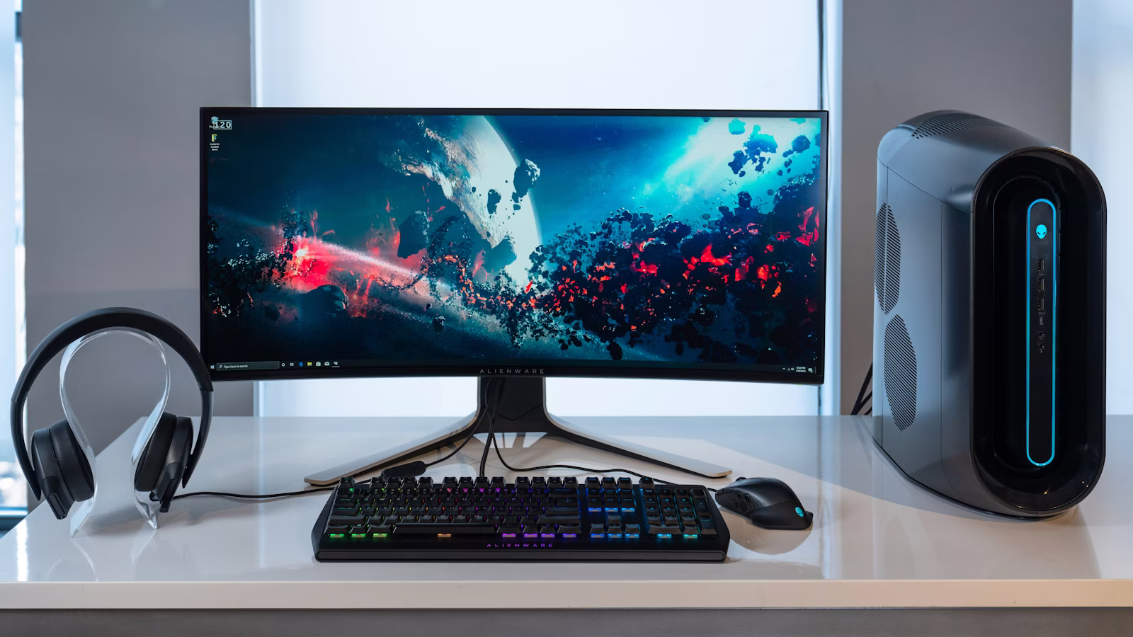 High-end workstation setup voor AI rendering en zware workloads